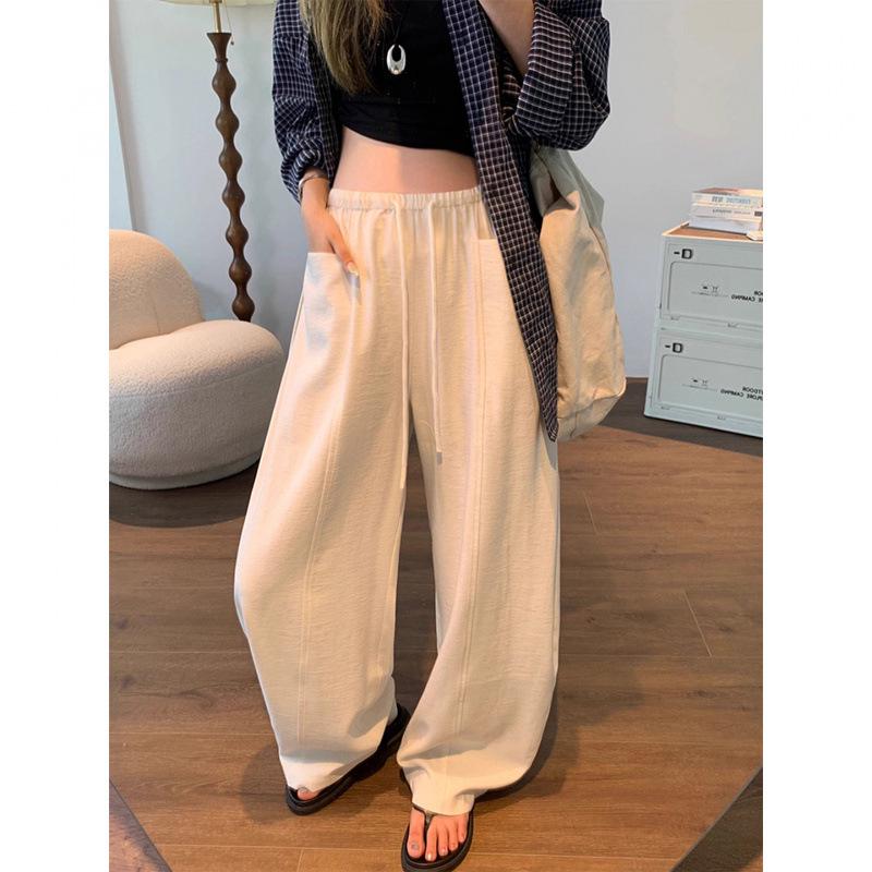 Spring/Summer 2026 Linen Maternity Wide-Leg Pants – Lightweight, No-Tightness Fit