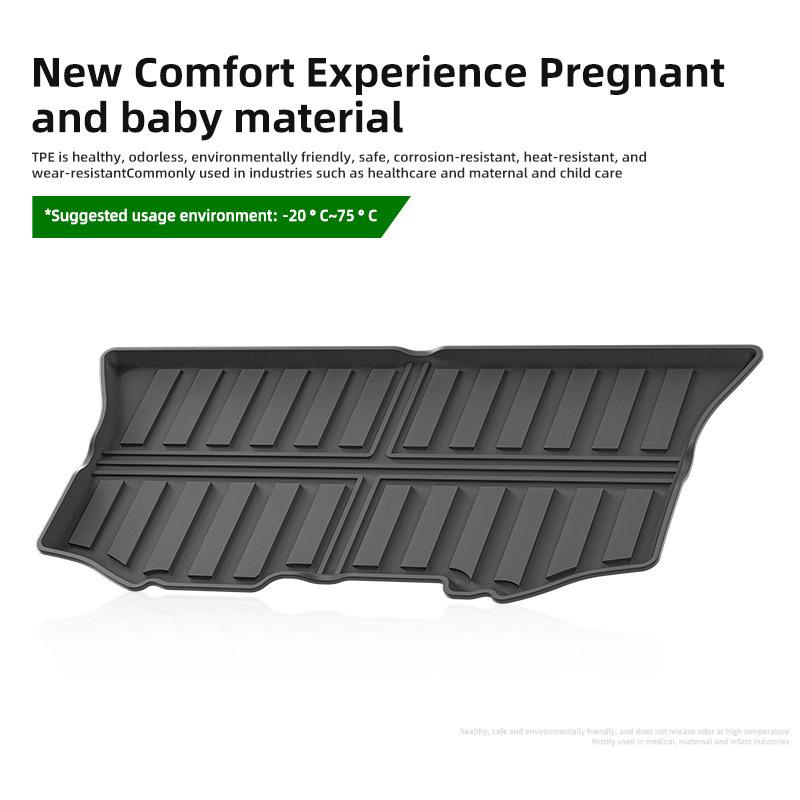 Mitsubishi Mirage 2011-2023 TPE Trunk Mat