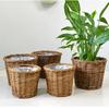 Permanentl Woven Desk Accessory Basket Organic Design Ideal For Home Organization