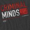 Criminal Minds Unisex Adult Title Card T-Shirt