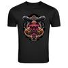 Haunted Pumpkin Halloween Horror Graphic T Shirt Spooky Tee