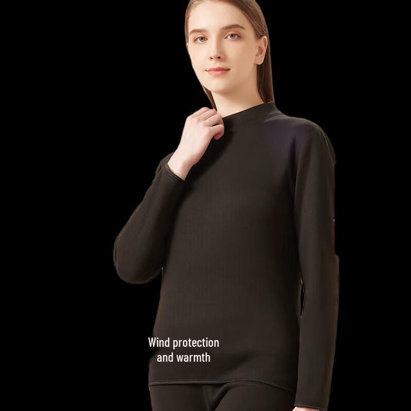 

Мужской термокомплект с флисовой подкладкой и круглым вырезом L