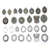 10pcs Fit 13x18mm Oval Glass Cabochon DIY Oval Cameo Cabochon Pendant Base Setting For DIY Jewelry Making