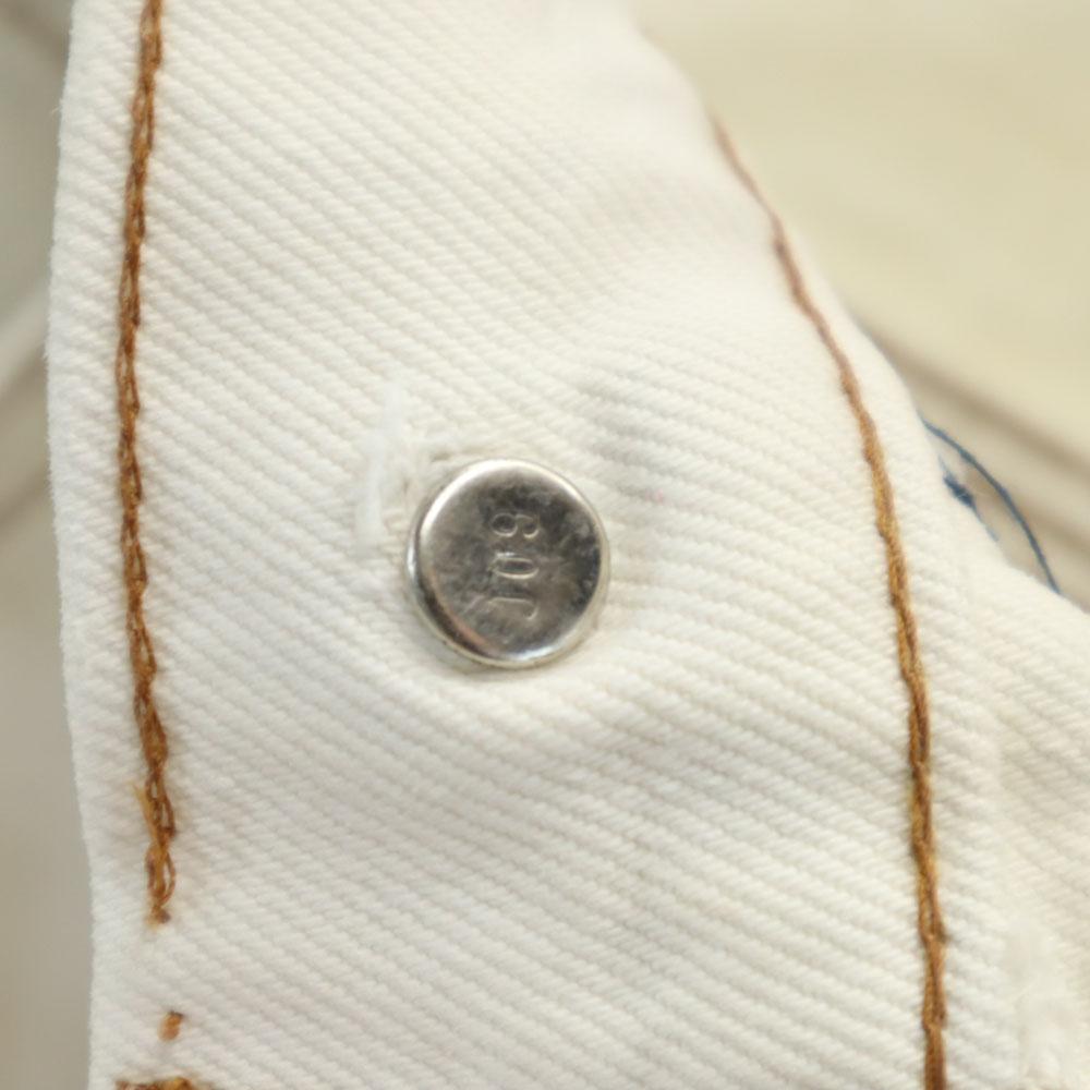 Levi's 90s 636 Silver Tab Old Tapered Denim Pants White Men's Used