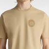 Vans X Spitfire Logo Print Casual Crew Neck Short Sleeve T-Shirt Unisex Tops Brown VN000GEB4MG