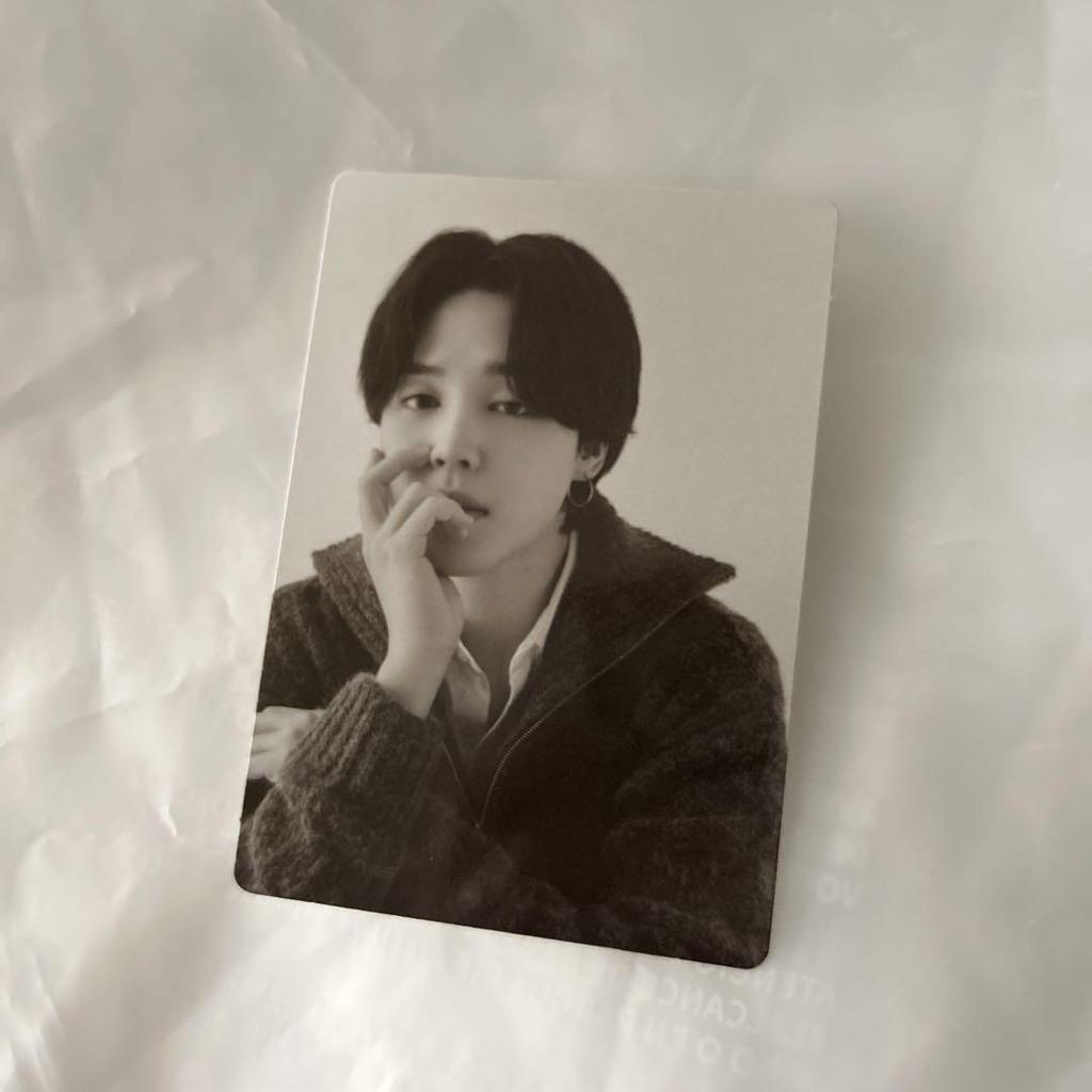 [USED] BTS Monochrome Popup Seoul Jimin Admission Bonus