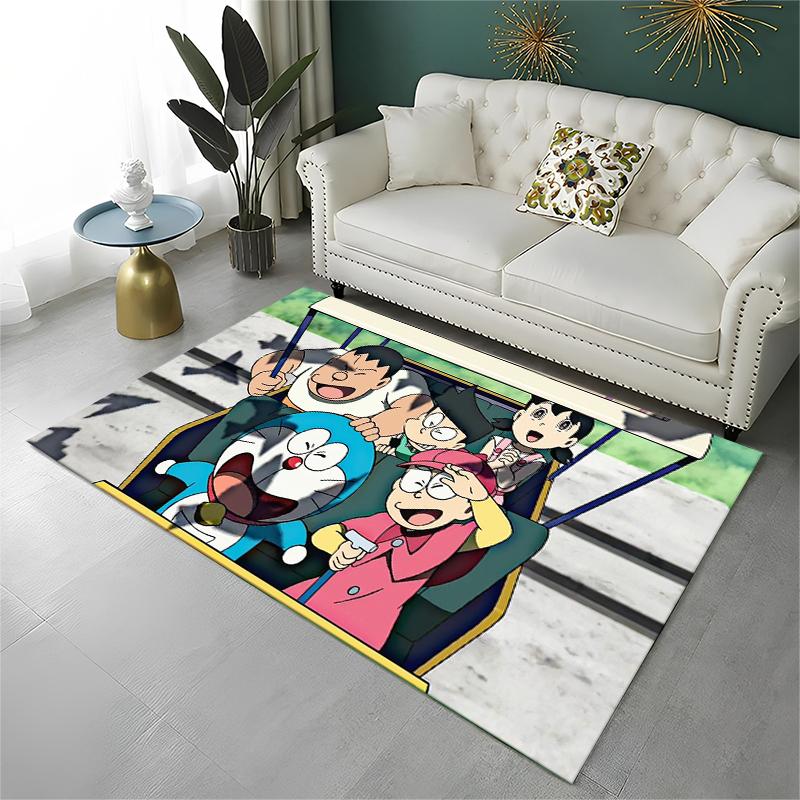 Cartoon D-Doraemon Dream Anime Carpet Rug for Playroom Bedroom Living Room Sofa Home Decor,kid Area Rug Non-slip Floor Mat