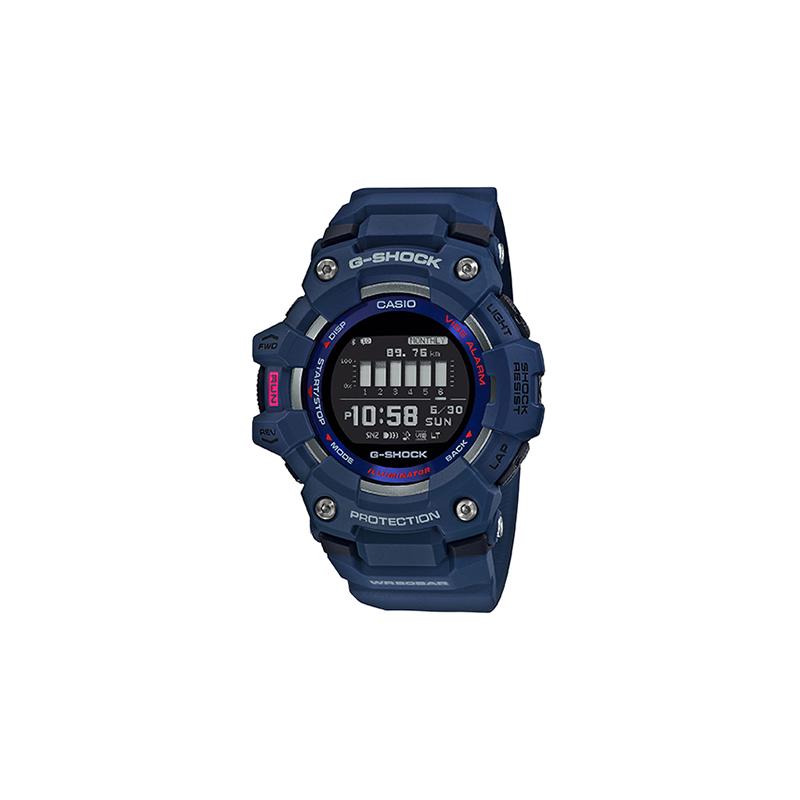 

Casio G-SHOCK Series Fashionable Outdoor Bluetooth Smart LCD Display Sports Waterproof Quartz Movement Japanese and Korean Watch Men s GBD-100-2PRD чорний