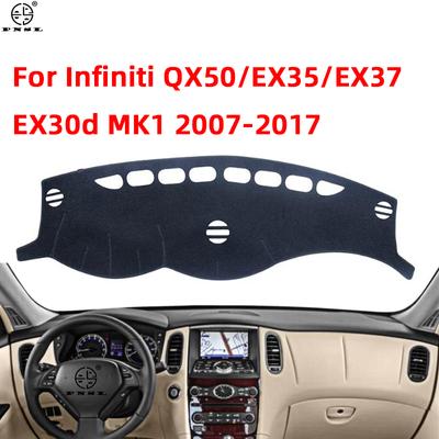 For Infiniti QX50 EX35 EX37 EX30d J50 2007~2017 Car Dashboard Cover Pat Dash Board Mat Carpet Dashmat Cape Sunshade Protector