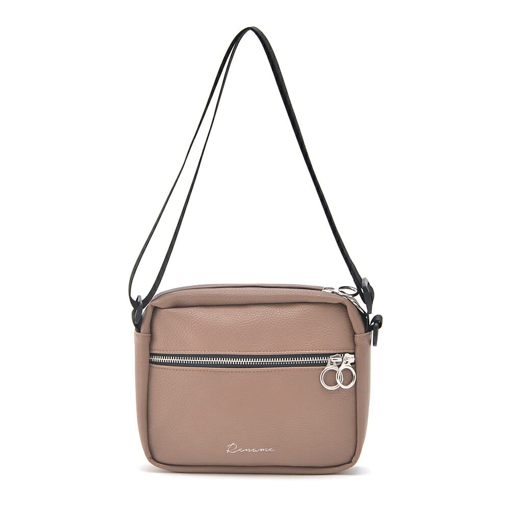 

[Переименовать] Сумка через плечо с кольцом-молнией, женская, однолямочная, из искусственной кожи, мини-сумка через плечо, бежевая