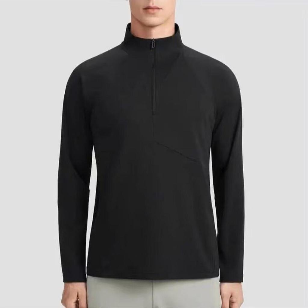 Men's Quick-Dry Long Sleeve T-Shirt for Running, Training, Fitness, and Hiking