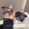 Men’s Retro Photochromic Anti-Blue Light Double-Bridge Myopia Eyeglass Frames