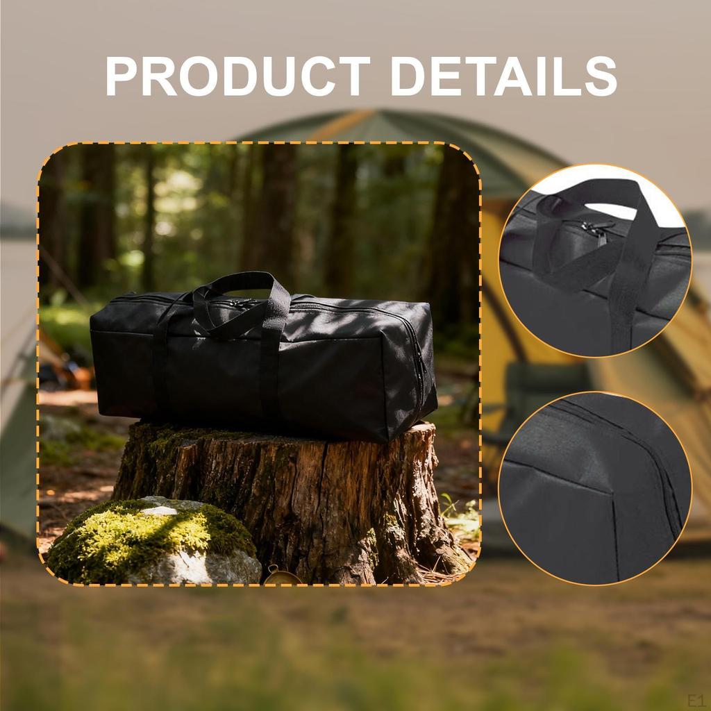 Camping Equipment Storage Bag Duffel Tent Pole Handbag for Roll Table