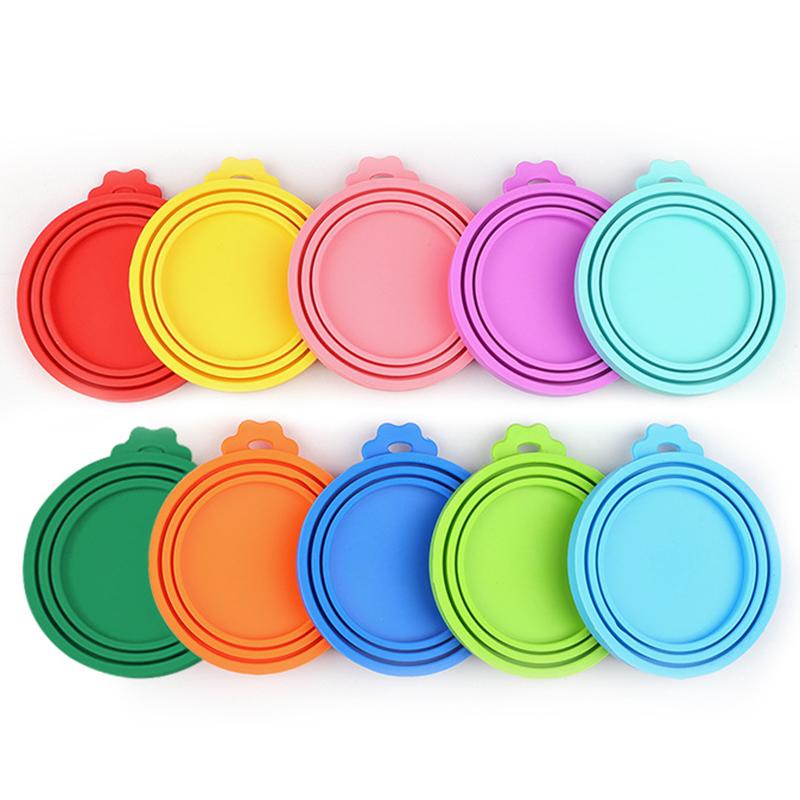 1PC Allgemeine Lagerung frische lebensmittel Dichtung deckel Tierbedarf Katzenfutter hundefutter silikon pet können deckel