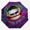 1PC Joker Suicide Squad Umbrella-8-Rib Reinforced, Automatic Open, Lightweight & Durable, Cute Fashion Accessory for Outdoor, D2635