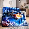 1 Stück Drachenmond-Decke Leichte Flanelldecke Überwurfdecke für Sofa, Bett, Reisen, Camping, Wohnzimmer, Couch, Stuhl und Bett yy2509026175