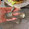 1/2/3Pcs Shell Tea Spoon Stainless Steel Stirring Sundae Coffee Tea Spoons Dessert Stirring Coffee Supplies Mini Small Coffee