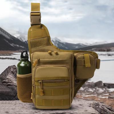 Neue Umhängetasche mit großem Fassungsvermögen Outdoor Oxford Camouflage Brusttasche mit leichter taktischer Schultertasche