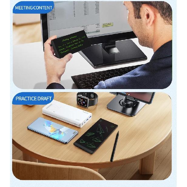 6.5-inch Full Screen Superfine Handwriting LCD Writing Tablet Meeting Content Magnetic Sketch Pad Liquid Crystal Drawings Board