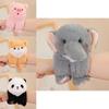 Adorable Plush Animal Hand Ring Dolls Featuring Panda Tiger Bunny And More For Kids