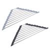 304 Stainless Steel Foldable Triangle Drain Rack Household Kitchen Sink Water Filter Rack Dish Storage Shelf