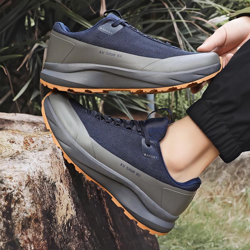 Wide Barefoot Trekking Trainers for Men Comfortable and Supportive Man Hiking Sneakers Outdoor Activities Climbing Walking Shoes