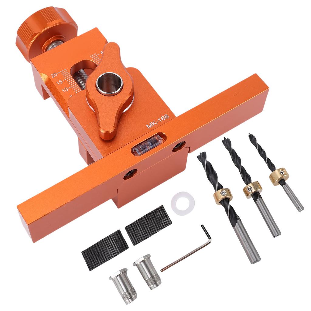 Cabinet Door Installation Jig 6mm 8mm 10mm 3 Point Drill Bits Wardrobe Door Panel Rebound Punching Positioner
