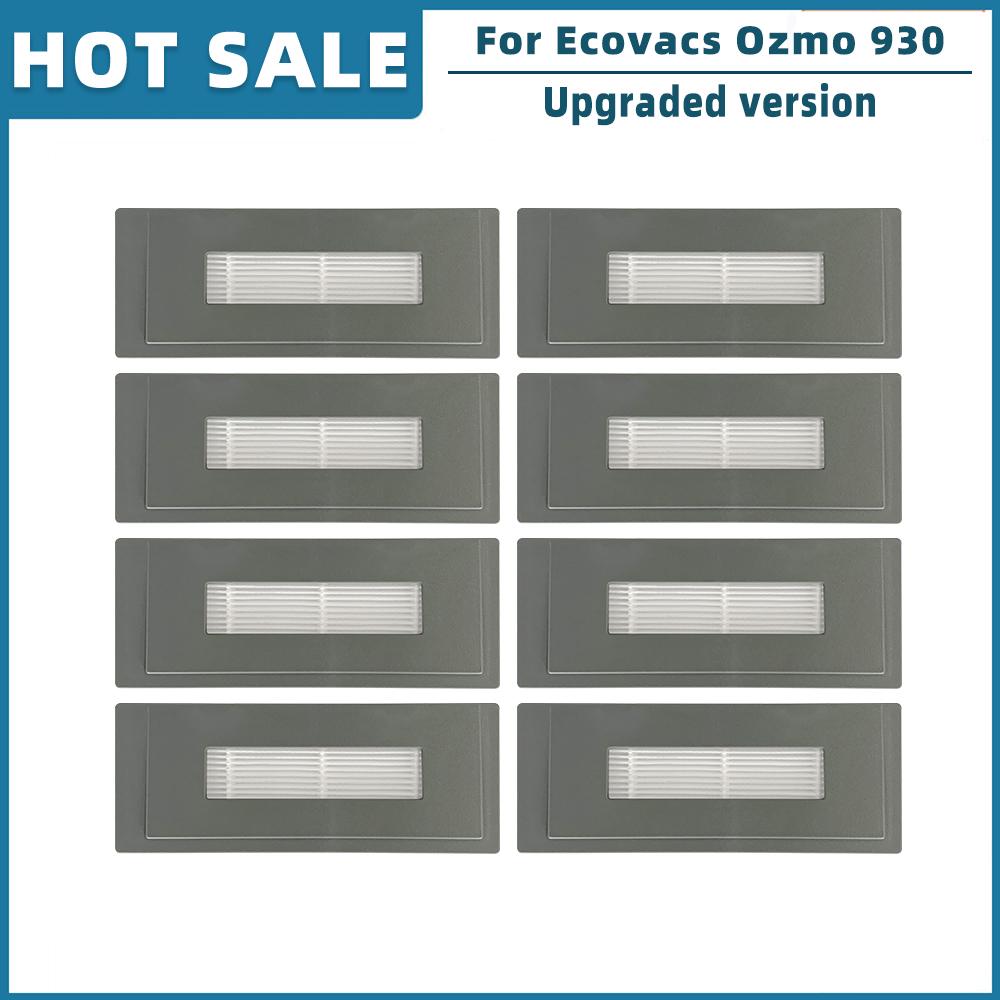 Replacement For Ecovacs Debot Ozmo 930 Robot Vacuum Spare Parts Accessories Roller Main Side Brush Hepa Filter Mop Rag Cloth