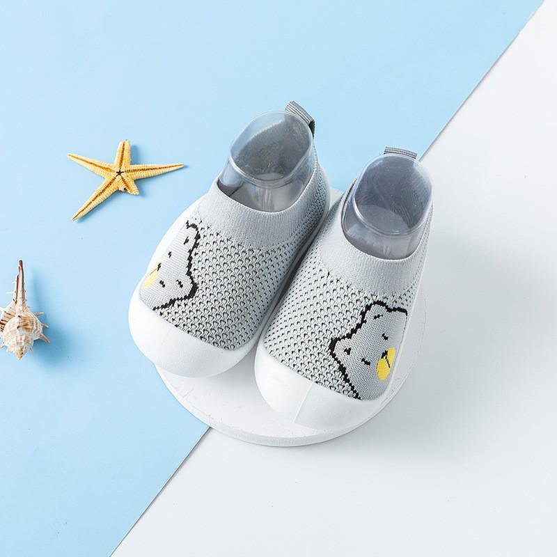 Prodyšné boty pro chodící děti Flyknit – Protiskluzová, měkká podrážka, bez poklesu paty pro kojence a batolata