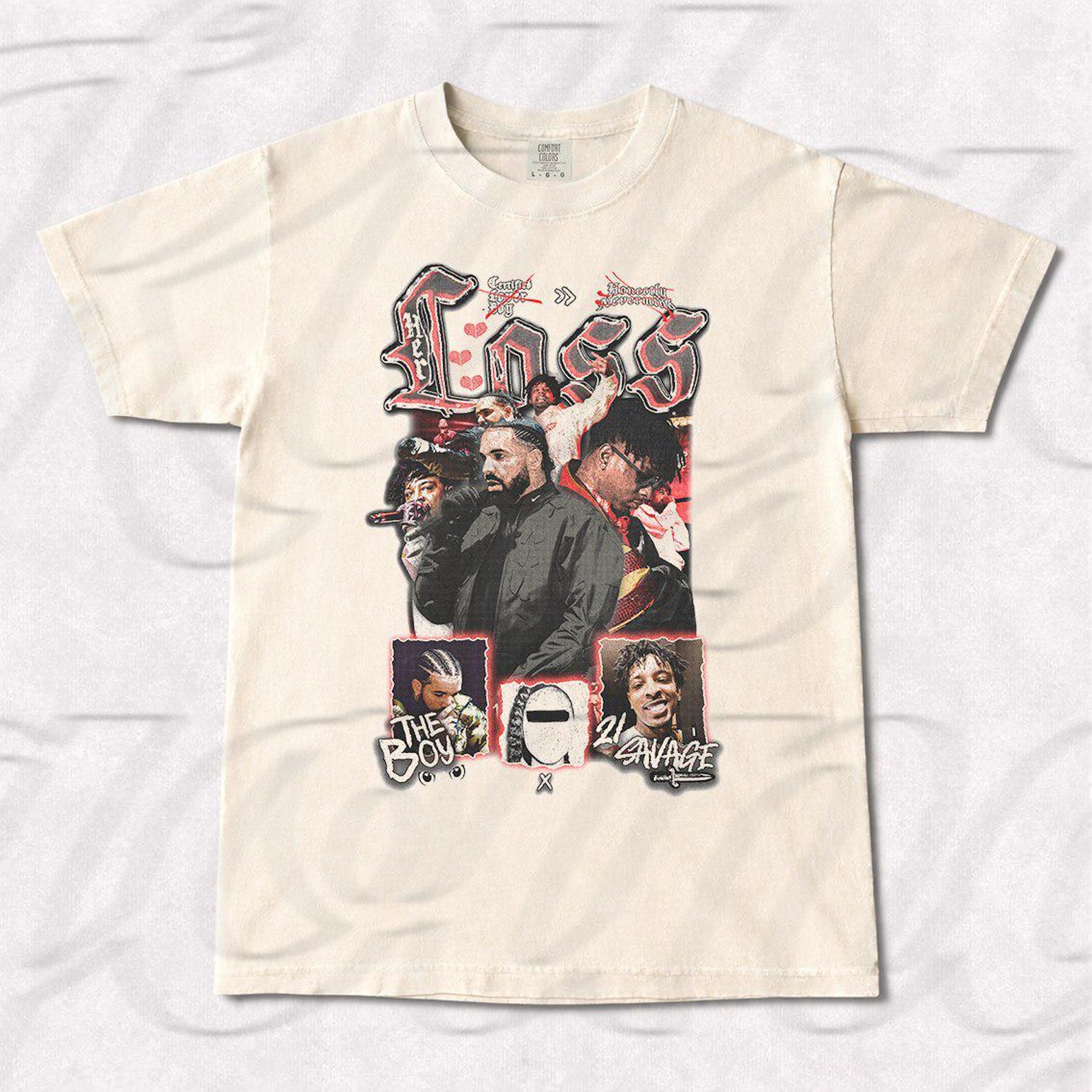 Drake Rapper Her Loss Vintage T-Shirt, Gift For Women and Man Unisex T-Shirt FD XL