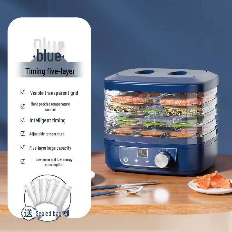 Compact Food Dehydrator for Fruits, Vegetables, Meats, and Pet Treats