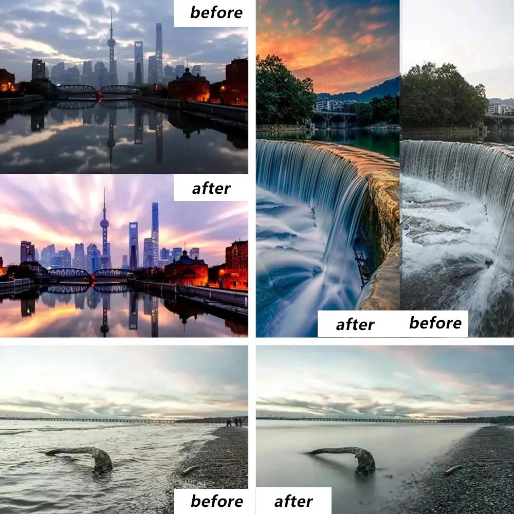 52mm 67mm Adjustable Variable Nd Lens Filter Light Reduction For Dslr Iphone Smartphone Photography Accessory