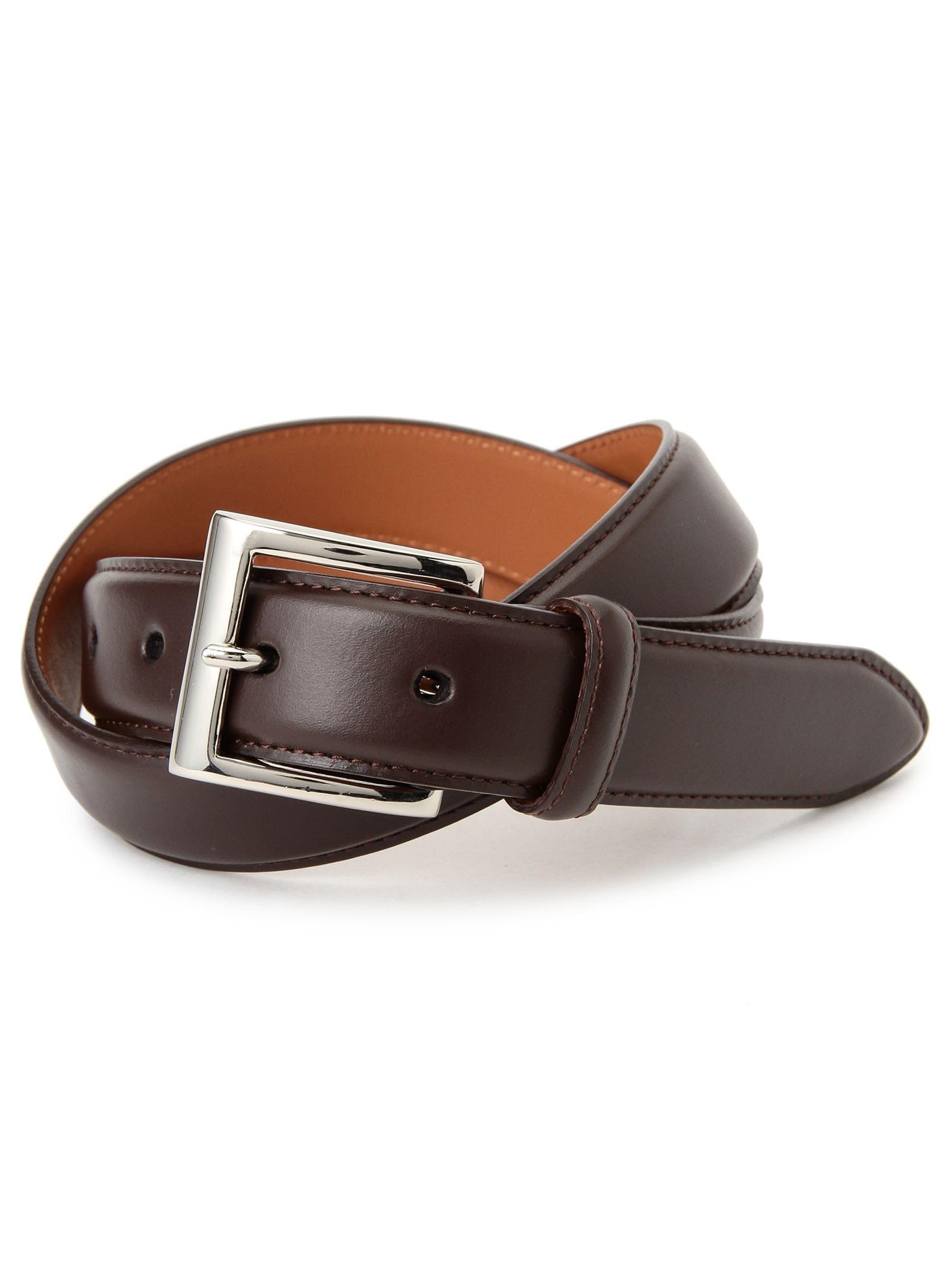 

Кожаный ремень Kip Smooth Belt КОРИЧНЕВЫЙ 32 38520005168 [Beams Plus] Мужской коричневый