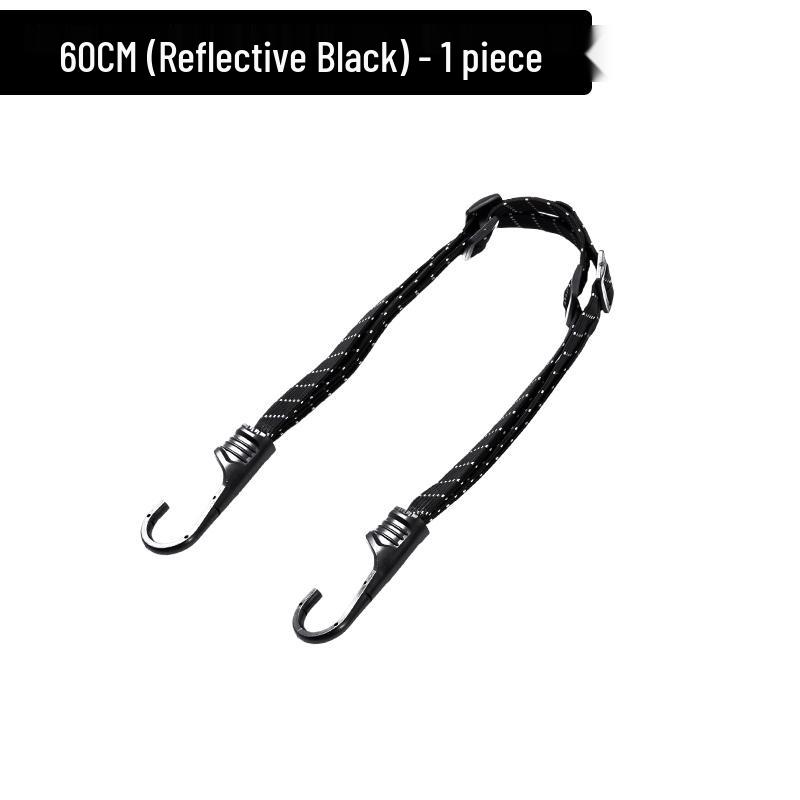 Motorcycle Tie-Down Rope, Helmet Strap, Elastic Band, Bundling Rope for Bicycles and E-Vehicles