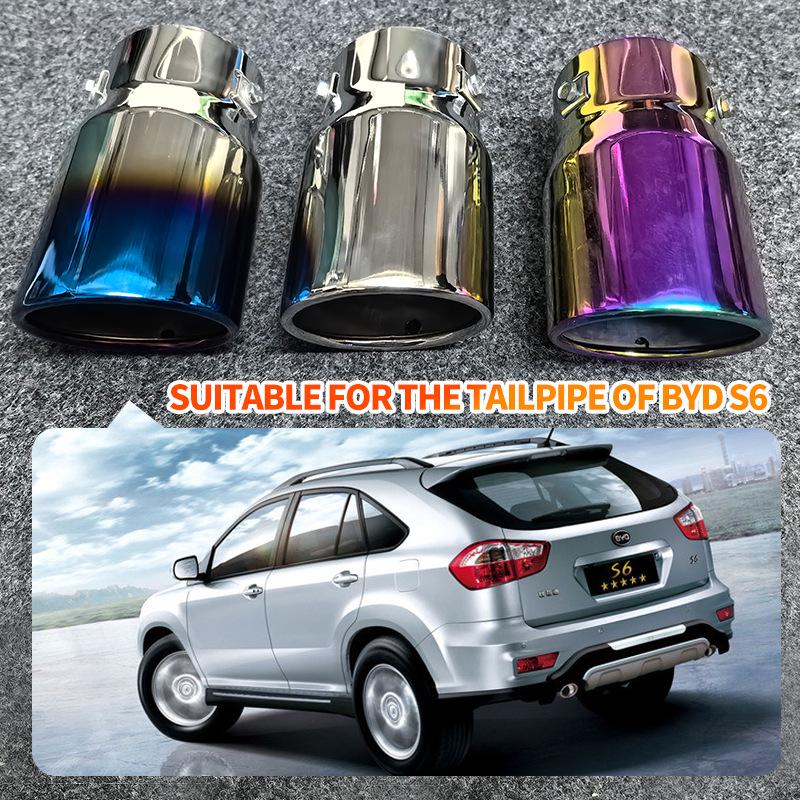 Compatible Car Muffler Tailpipe for Honda Spirior, BYD S6, Mitsubishi ASX, Haval H6, and Prado