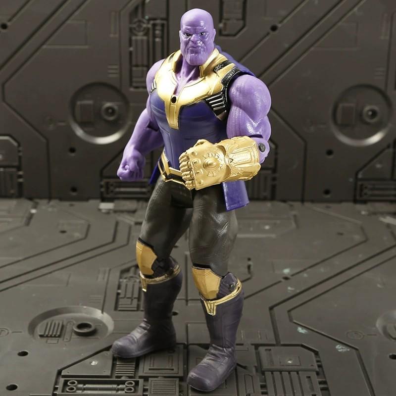 Cm Children Toys Marvel Anime Figures Spiderman Hulk Action Figure Iron Man Cartoon Kids Toy Christmas Gift Glow Doll Hobbies 17 Poseable 2