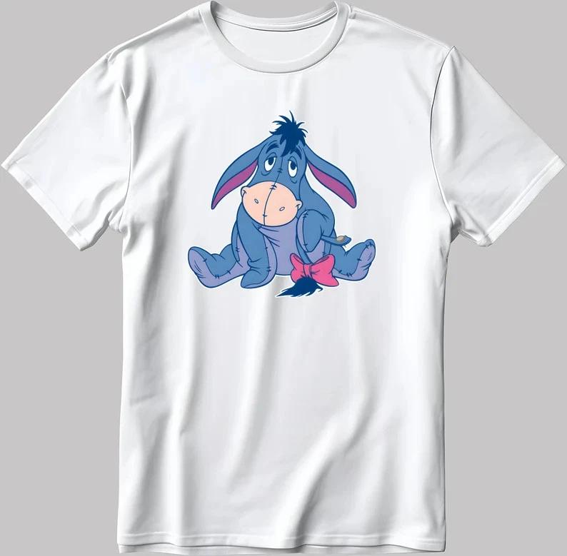 Winnie The Pooh Eeyore White TShirt S