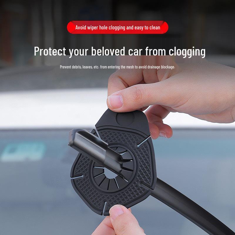 Silicone Car Wiper Hole Cover & Anti-Scratch Door Strip