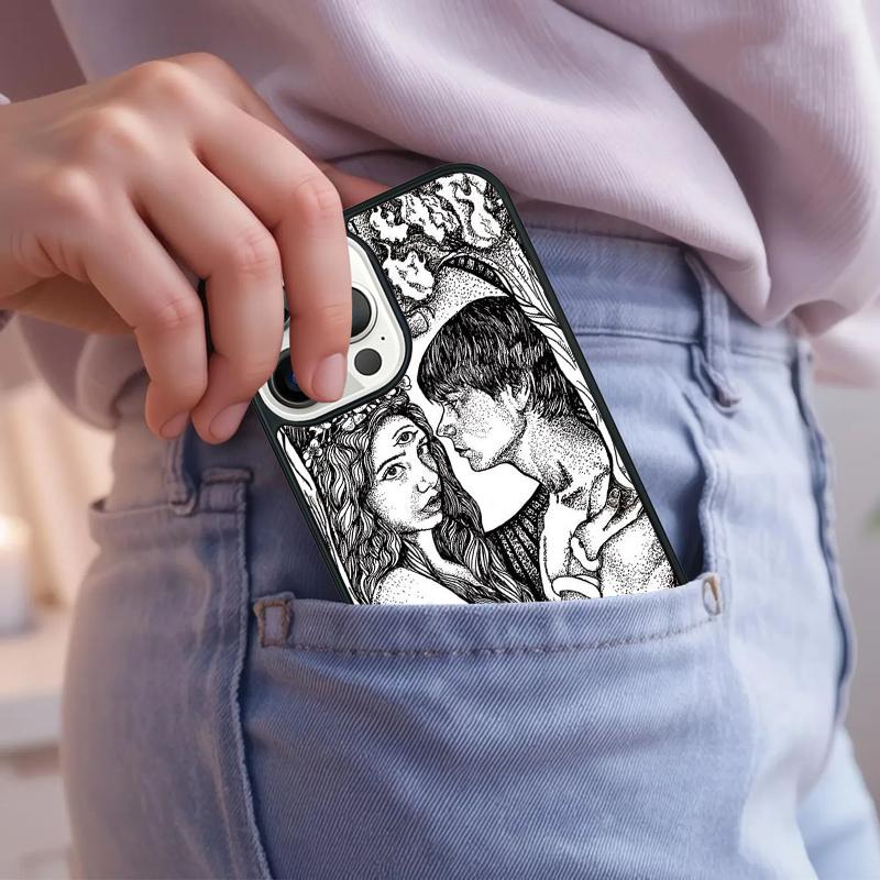 The Lovers VI Tarot Card Phone Case For iPhone 17 Air 15 16e 14 13 Pro Max Coque 12 11 Pro Max PLUS Cover