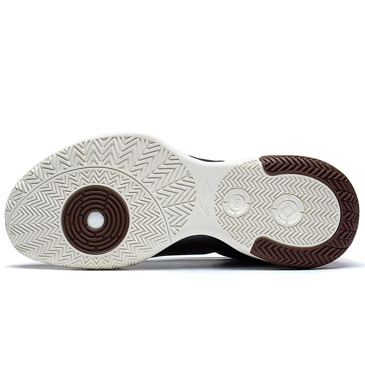 Li Ning Ultra Light Textil, Synthetikleder, TPU Rutschfest, Abriebfest, Leichter Mittelhoher Schuh ABAS027-12