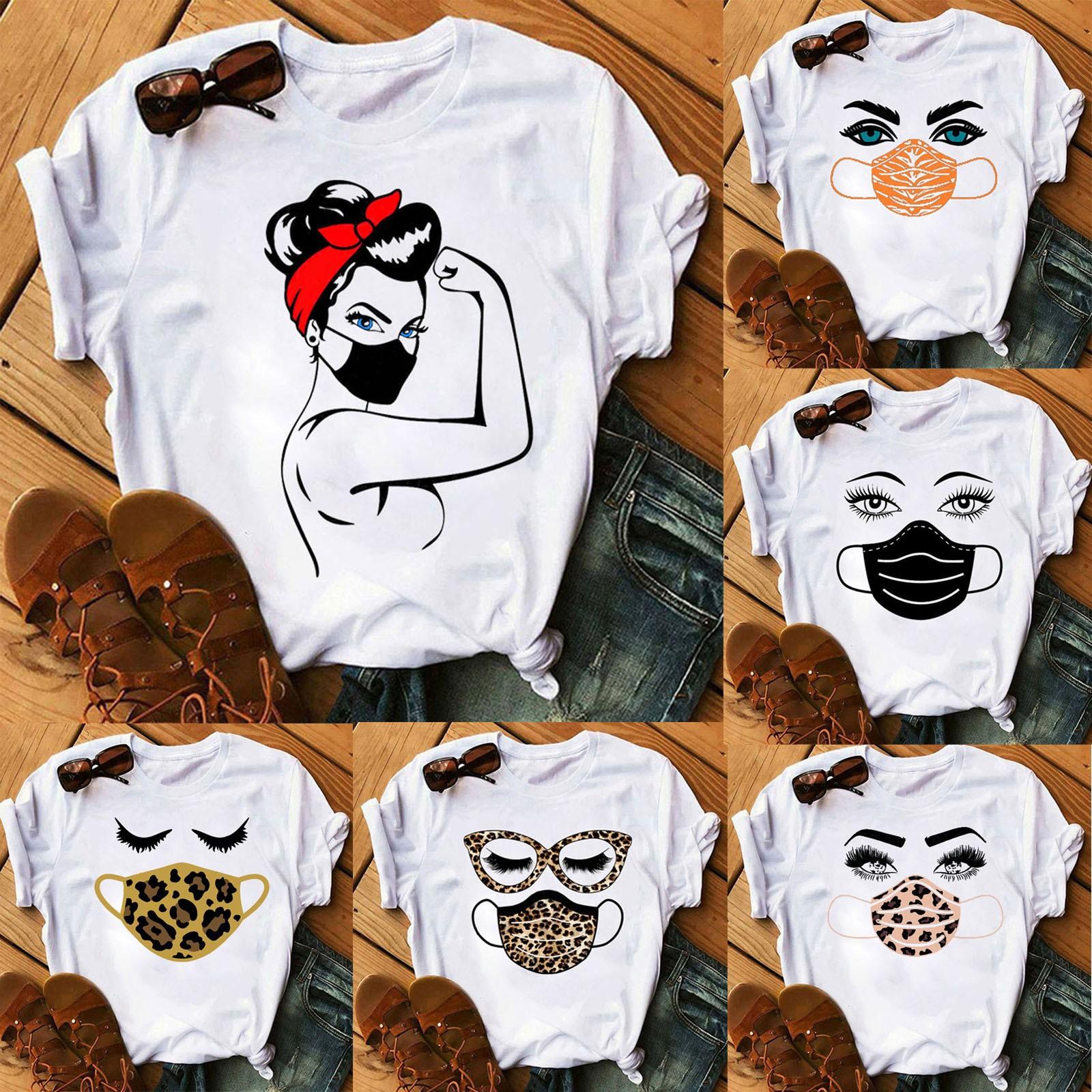 

Women s Fashion Printed Plus Size T-Shirts Short Sleeve Graphic Tee Tops