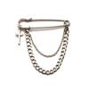 Korean Harajuku Style Metal Chain Brooch – Trendy Hip Hop Street Fashion Accessory for Men and Women
