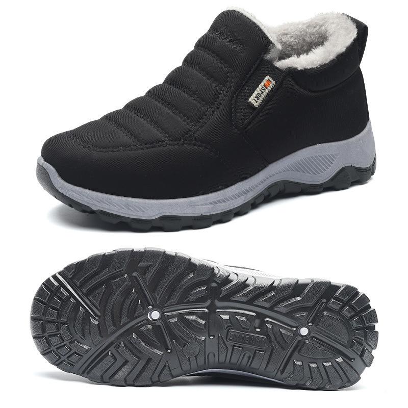 

Старинные пекинские туфли из ткани, мужские хлопковые туфли, зимние, с высоким берцем, утолщенные, легкие, удобные, теплые, для отцов среднего и пожилого возраста 44