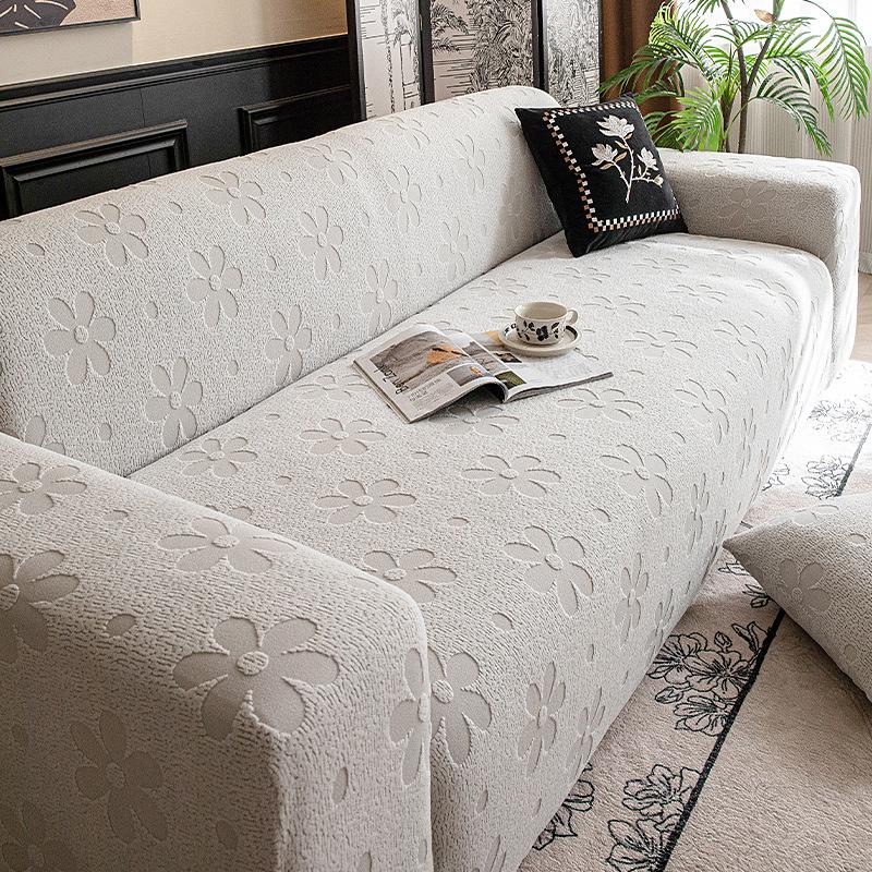 New All In One Sofa Cover for Cat Scratch Prevention  Straight Row All In One Universal Cover Suitable for All Seasons