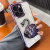 Applicable To Apple 16 Rhinestone Swan Holder Mobile Case Four-corner Anti-fall IPhone15 ProMax Advanced Protection Case