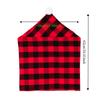 Lattice Christmas Chair Cover Soft Stretch Xmas Dinner Chair Seat Cover Removable Christmas Table Decor Home Decoration
