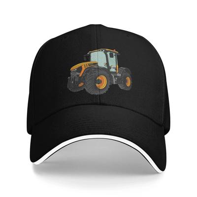 Tractor Yellow Tractor Cap Fashion Casual Baseball Caps Adjustable Hat Hip Hop Summer Unisex Baseball Hats Customizable