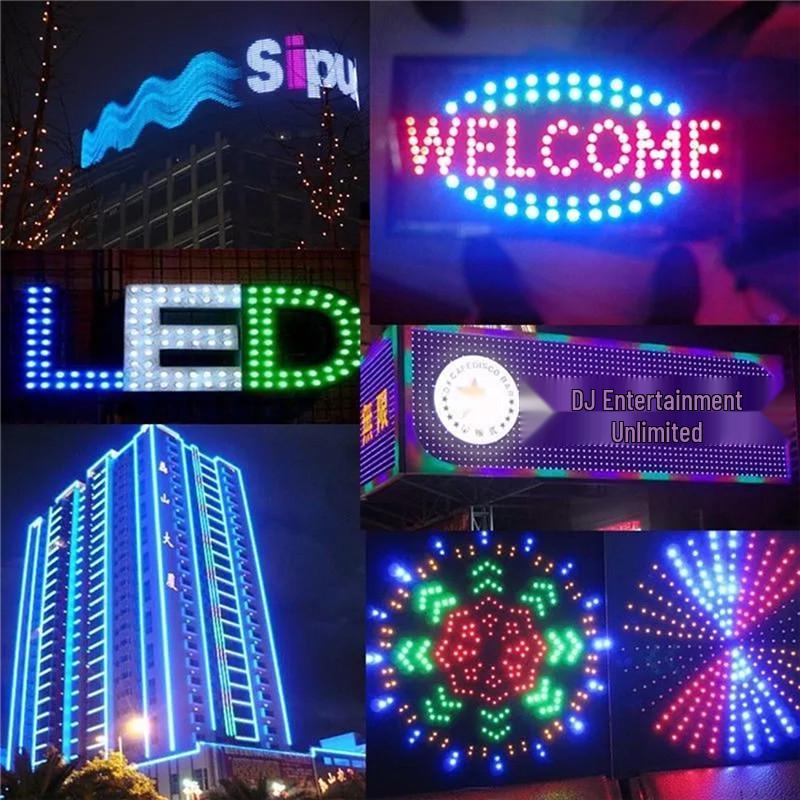 40-Key Infrared LED Bluetooth RGB Music Light Strip Controller, App-Controlled, Dual Connection