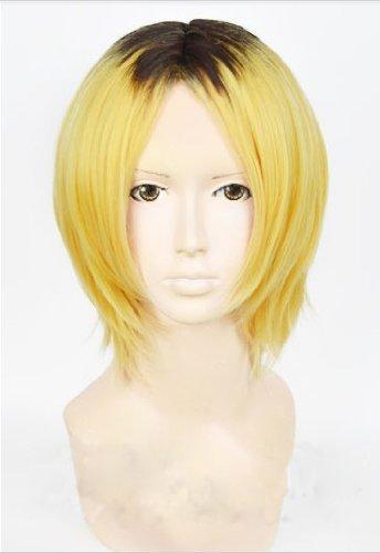 Haikyu!! Kozume Kenma Cosplay Wig + Net