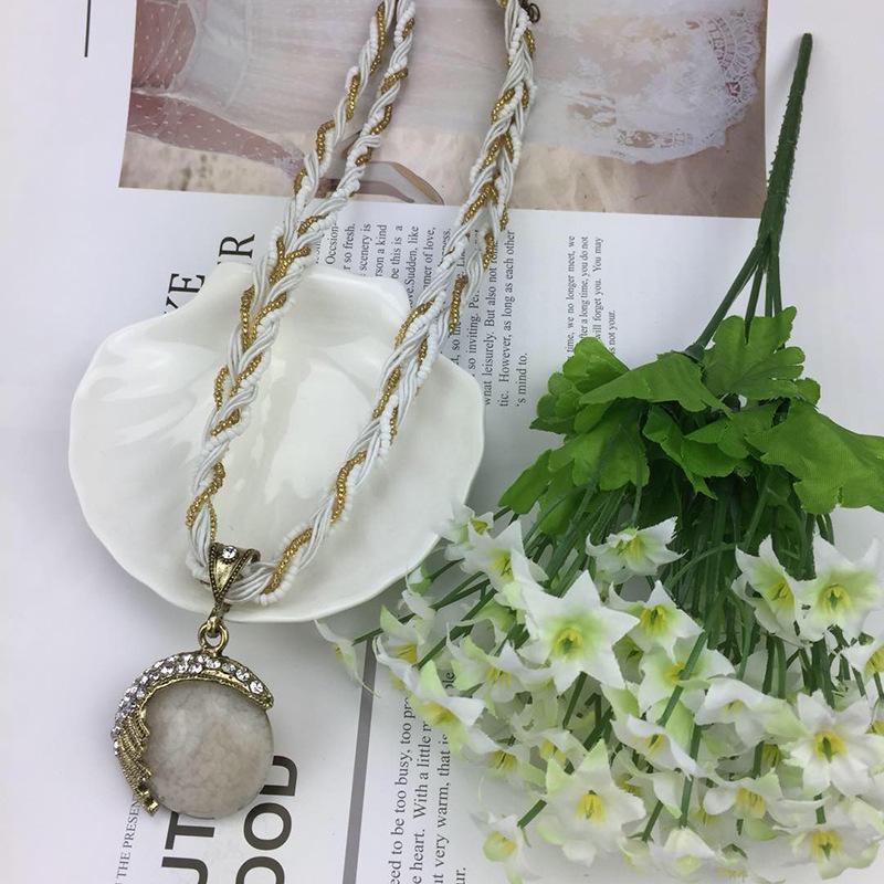 Bohemian Ethnic Style Round Hollow Clavicle Necklace - 2021 Autumn/Winter Edition
